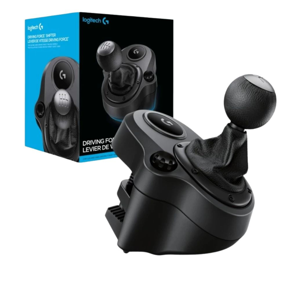 Palanca de cambios Logitech G29 Driving Force, 6 velocidades, compatible con volantes G923, G29 y G920